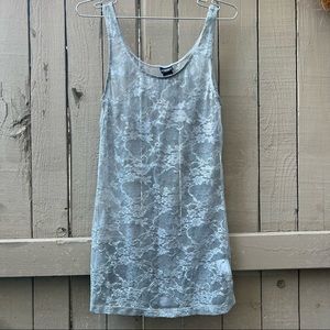 Light Blue Layering Lace Top.